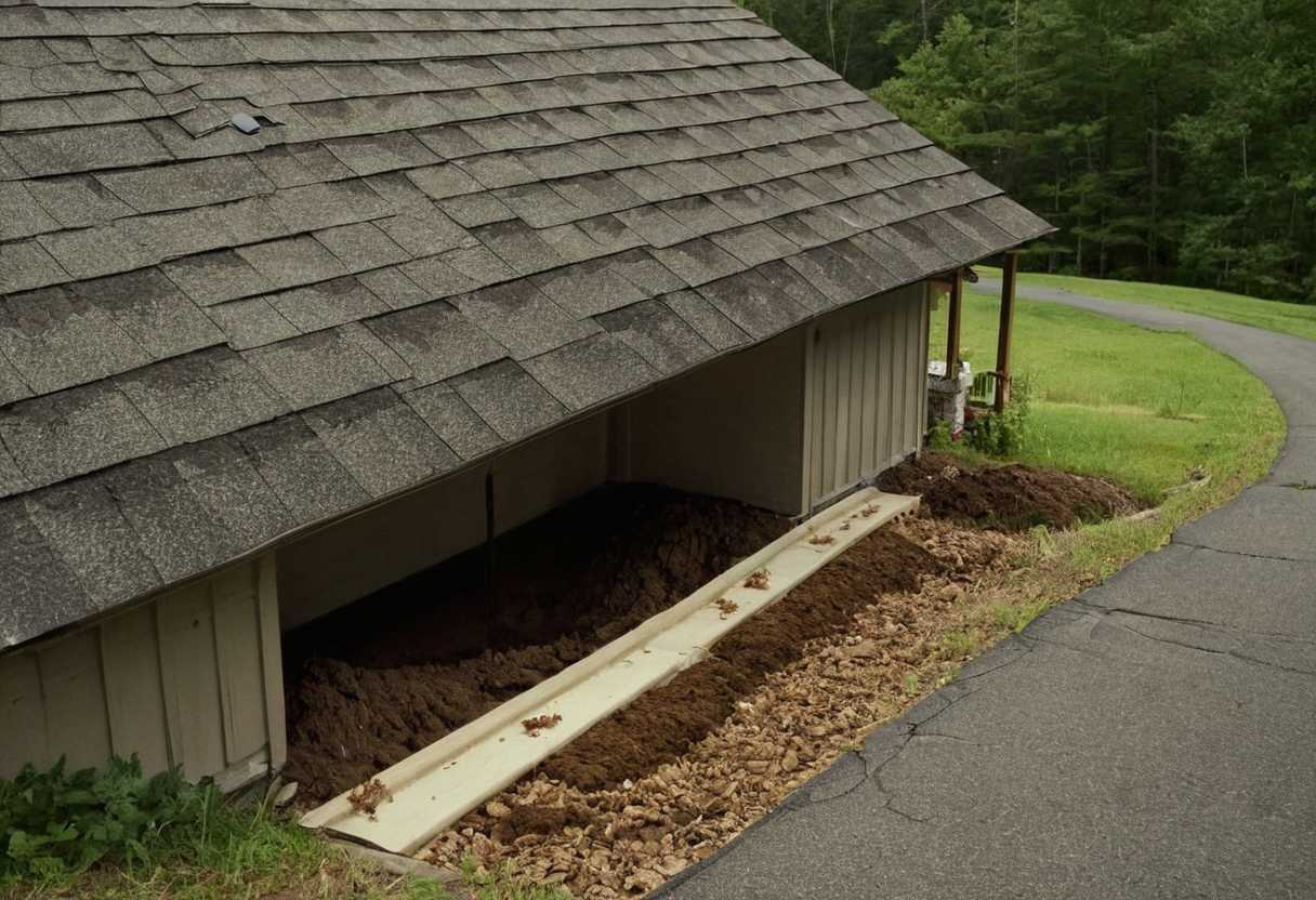 An emergency overflow path must remain independent, visible, and structurally safe editorial visual